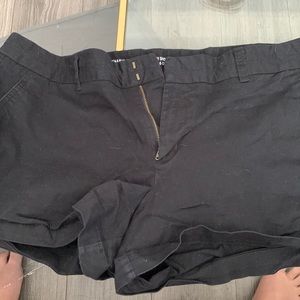 Black dress shorts